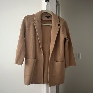 J crew merino sweater blazer
